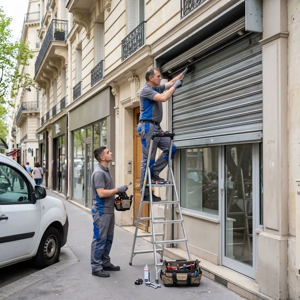 Volet roulant bloqué Paris 12 (75012)