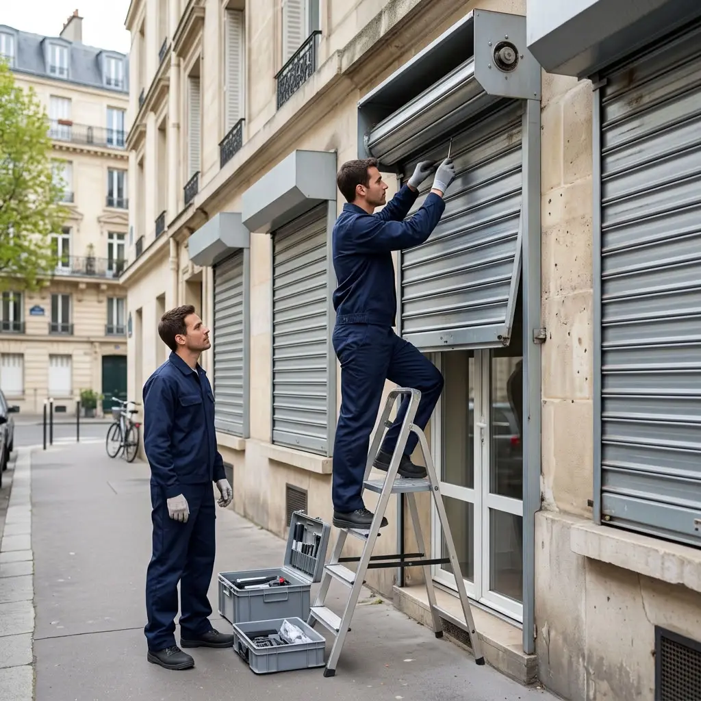 Votre solution de volet roulant bloqué à Paris 16