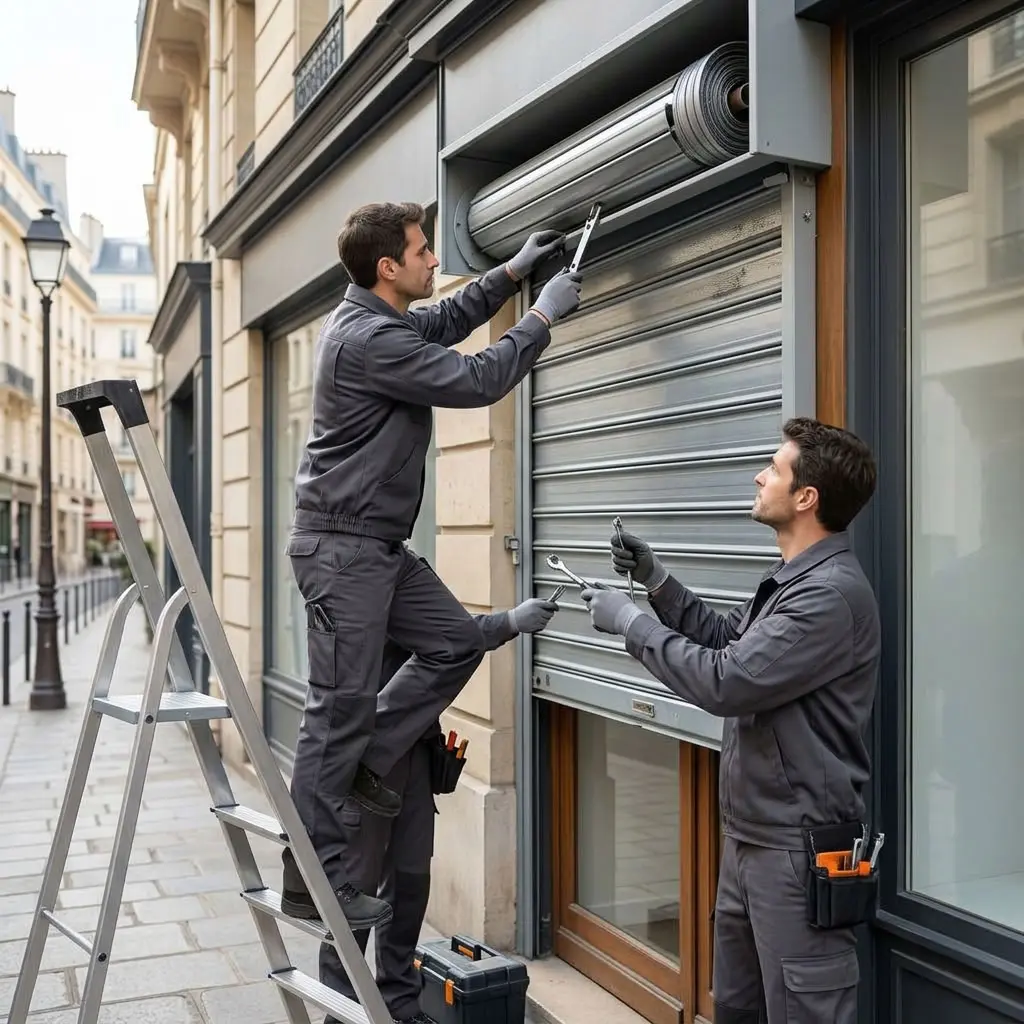 Quelles étapes suivez‑nous lorsqu’un volet roulant se bloque à Paris 16 ?