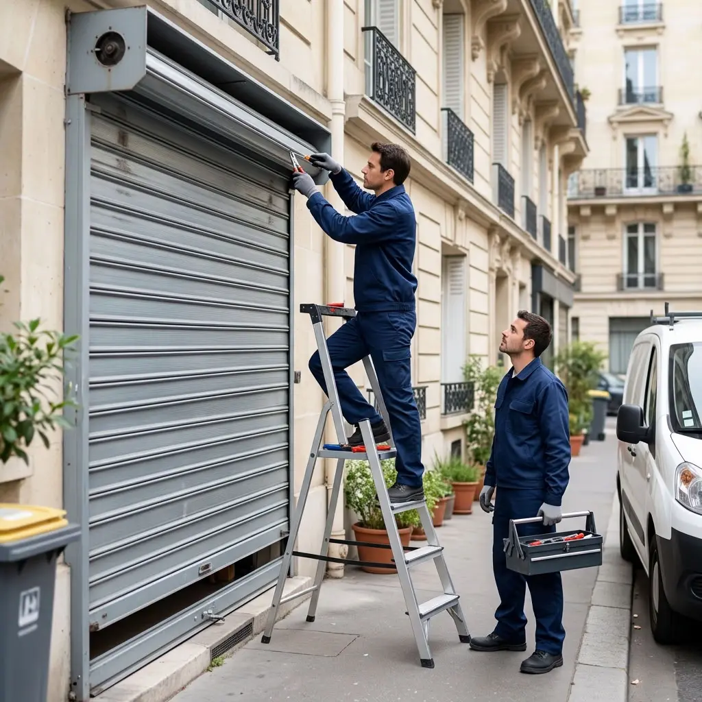Volet roulant bloqué Paris 16 (75016)