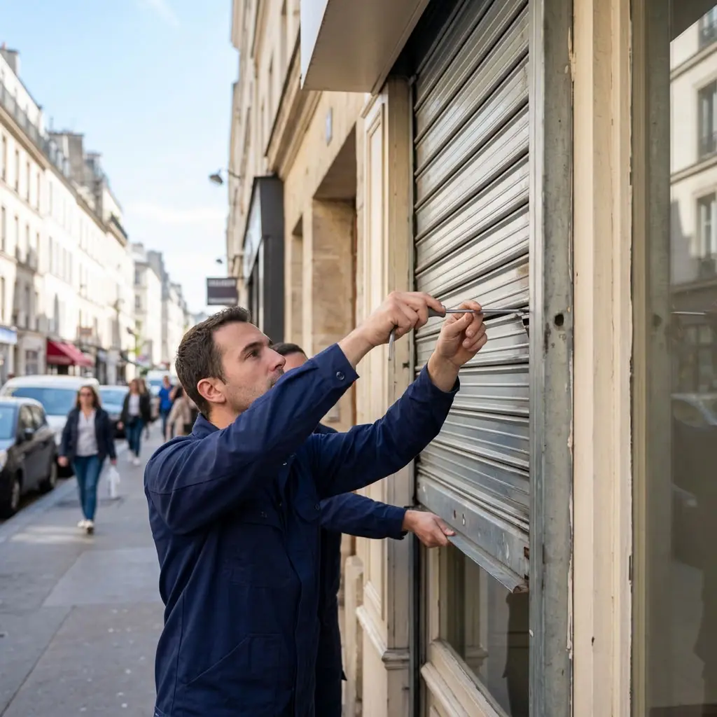 Pourquoi choisir notre équipe à Paris 19 pour un volet roulant bloqué