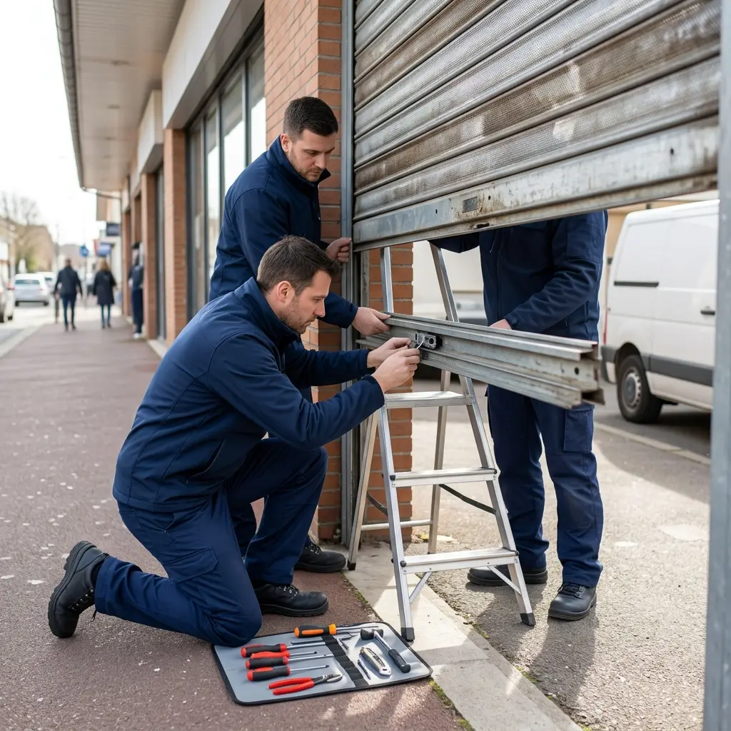 Mesures à adopter dès que vous constatez un volet roulant bloqué dans votre foyer à Vaux-le-Pénil
