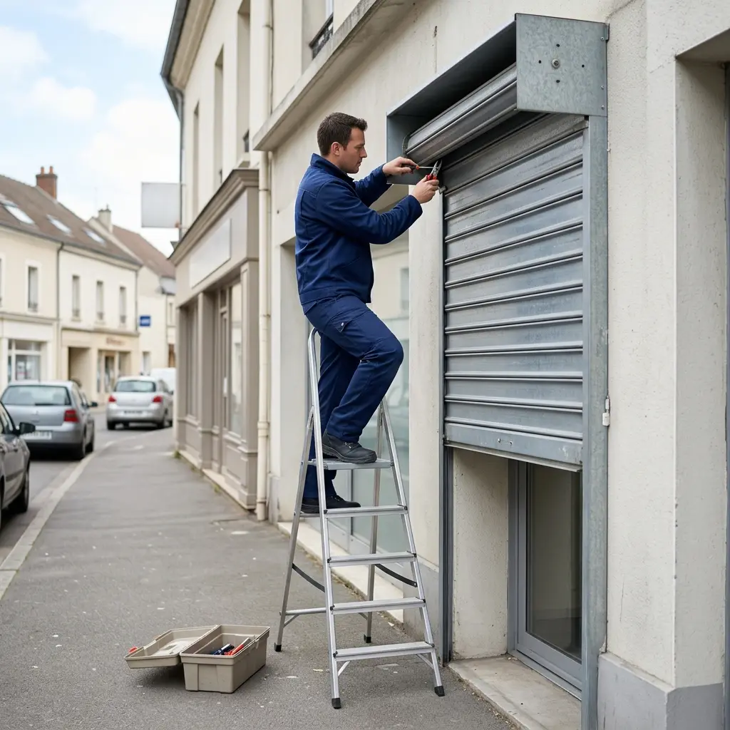 Bons gestes à adopter dès qu'un volet roulant se bloque à Brie-Comte-Robert