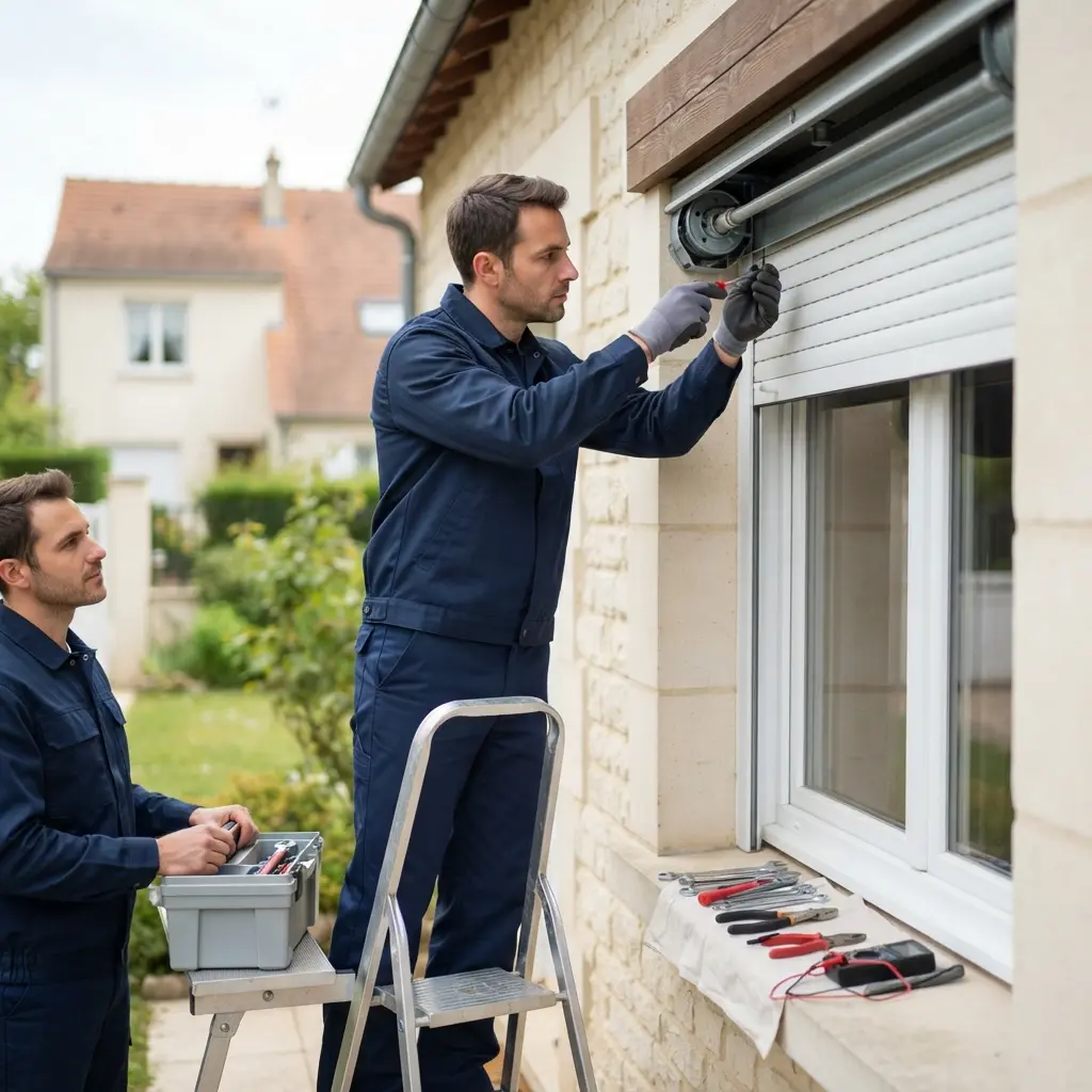 Notre approche pour réparer vos volets roulants