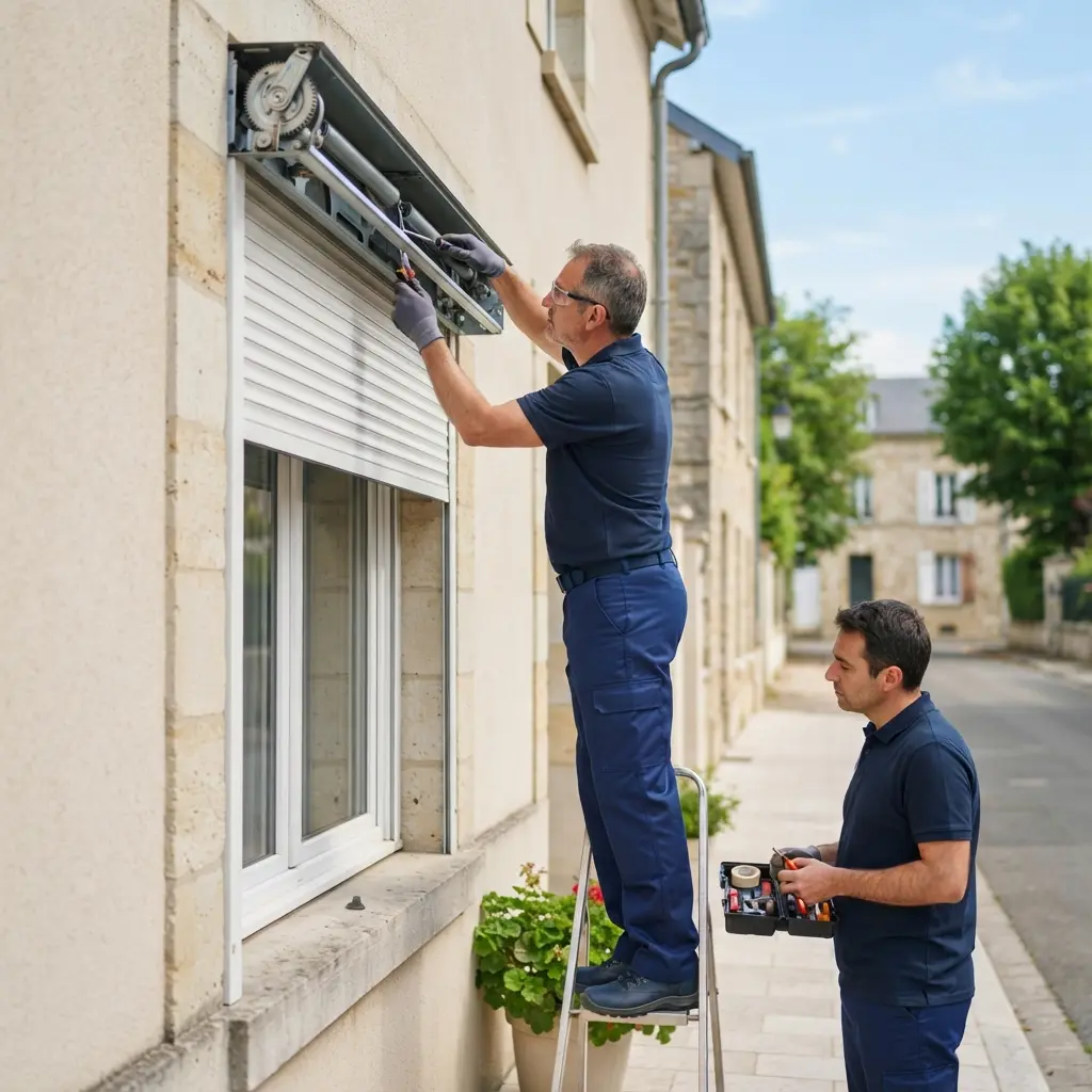 Volet roulant bloqué Vaires-sur-Marne (77360)