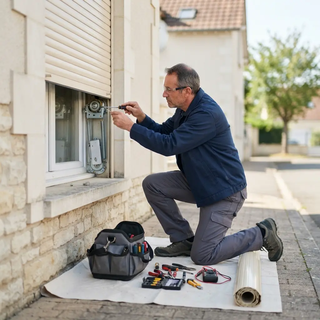 Bons réflexes à adopter quand votre volet roulant est bloqué à Moissy-Cramayel