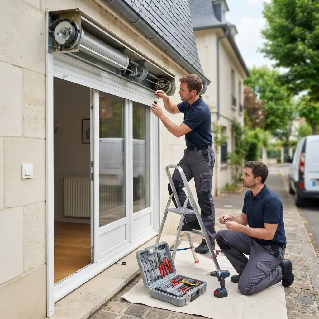 Volet roulant bloqué Achères (78260)