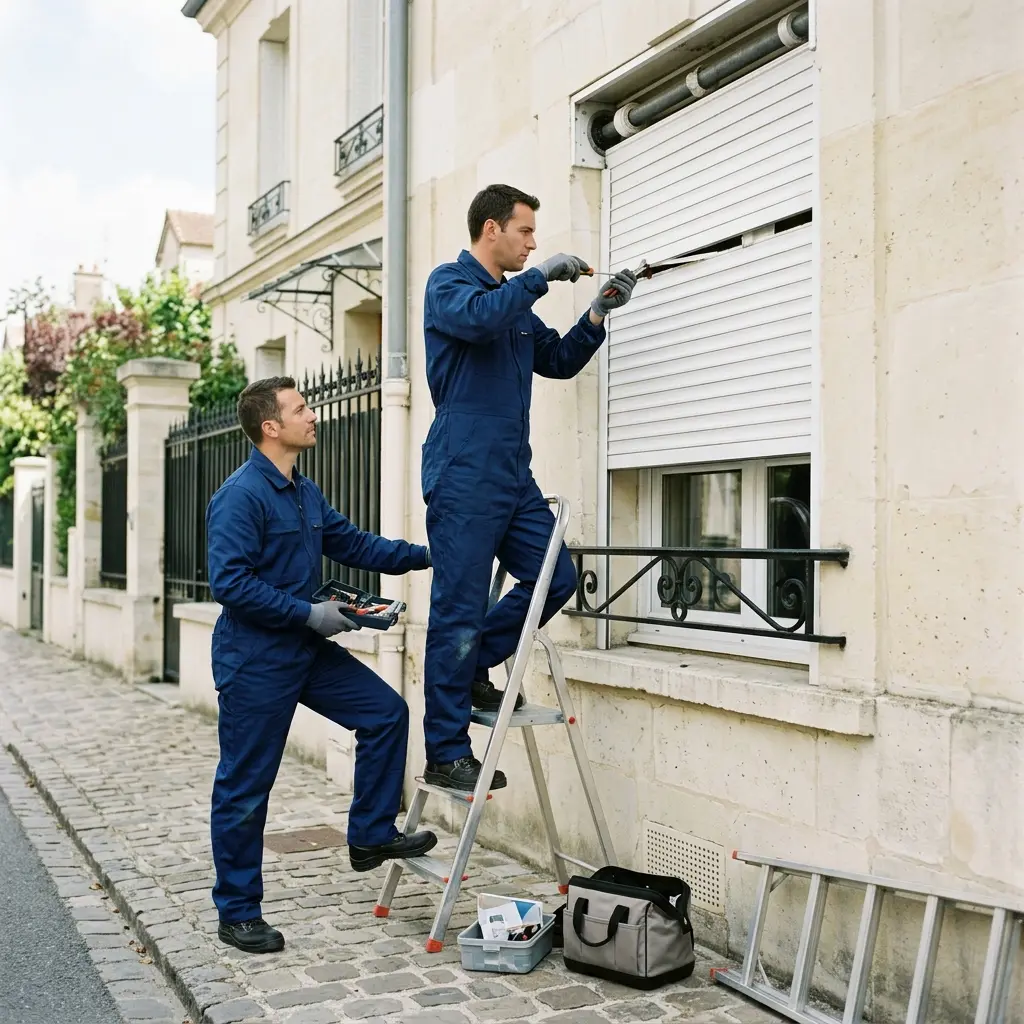 Volet roulant bloqué Carrières-sur-Seine (78420)