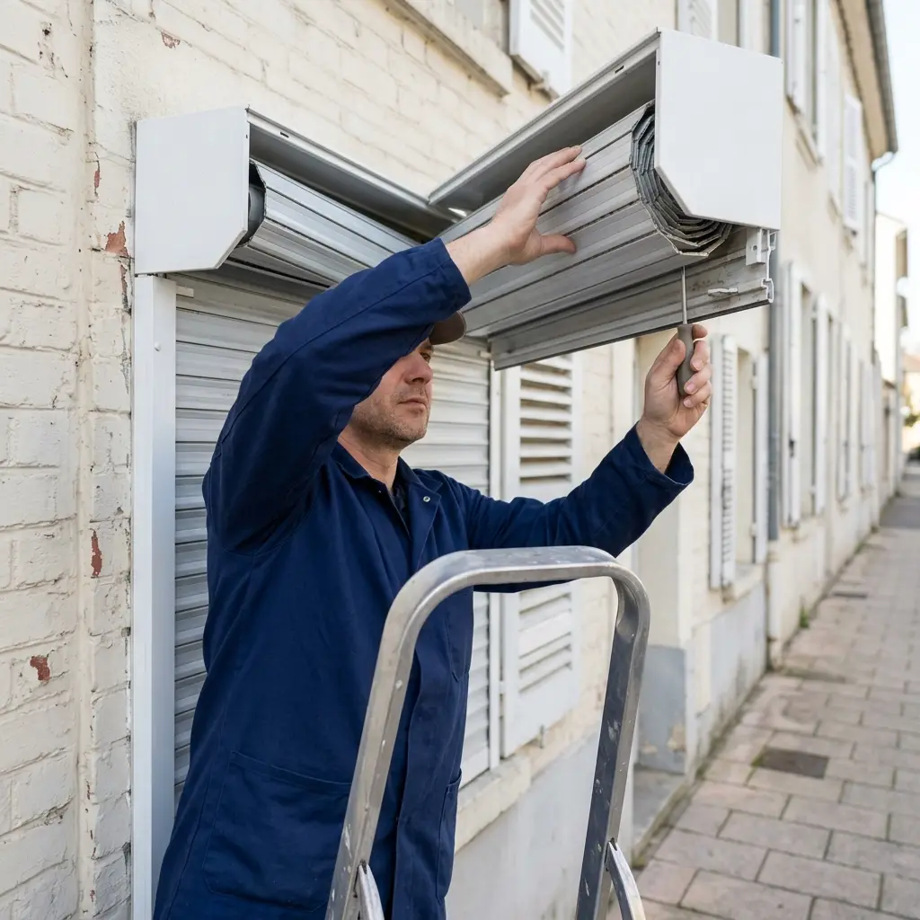 Pourquoi nous choisir à Brétigny-sur-Orge pour votre volet roulant bloqué