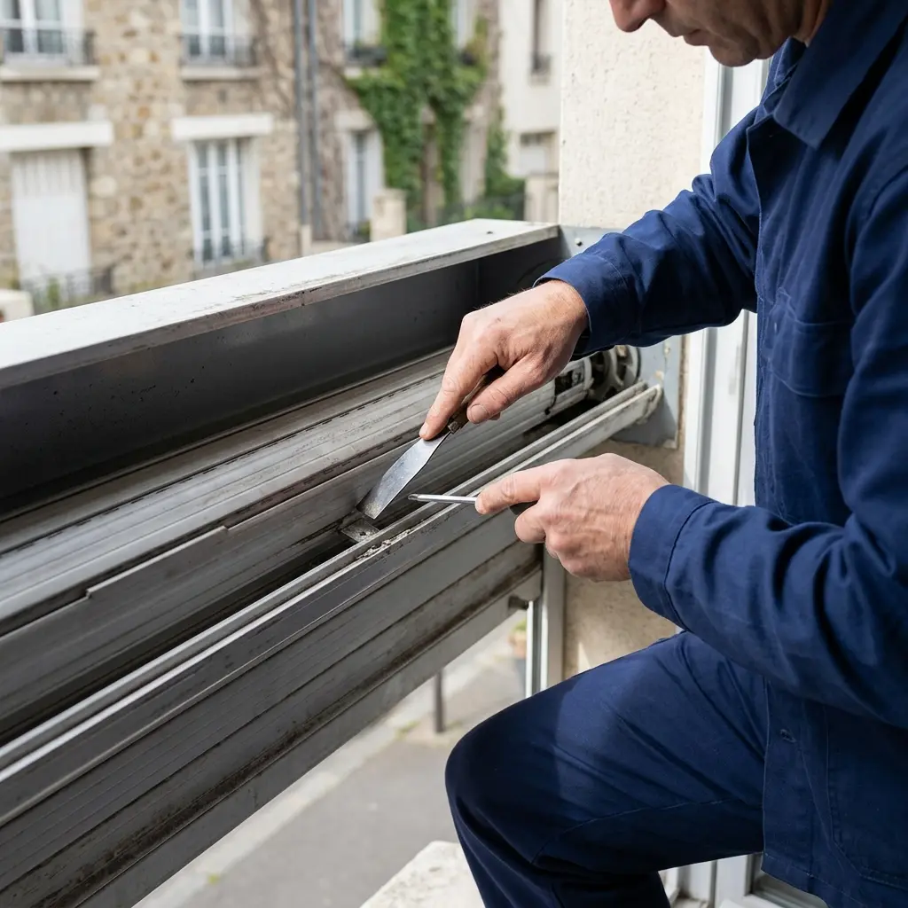 Volet roulant bloqué Vanves (92170)