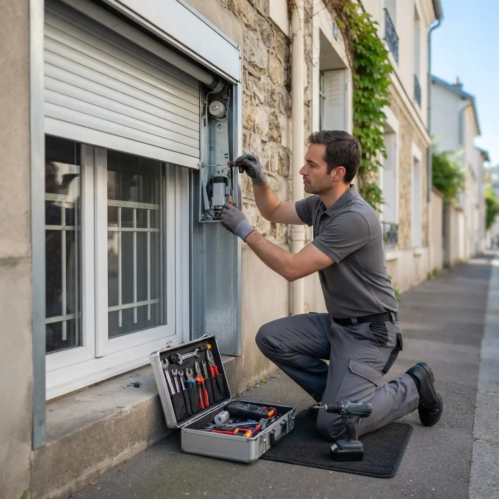Volet roulant bloqué Malakoff (92240)