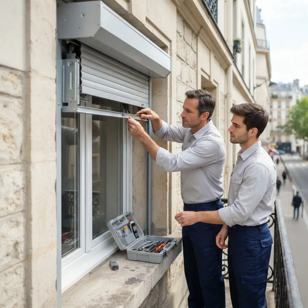 Volet roulant bloqué Levallois-Perret (92300)