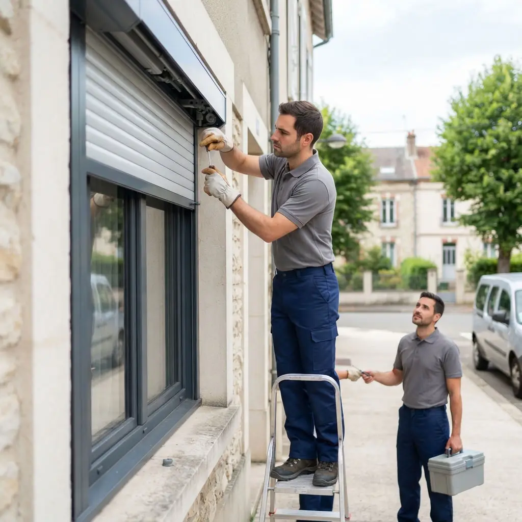 Pourquoi nous choisir à Châtillon pour un volet roulant bloqué ?