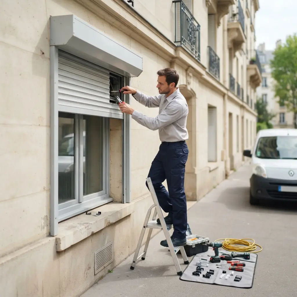 Volet roulant bloqué Asnières-sur-Seine (92600)