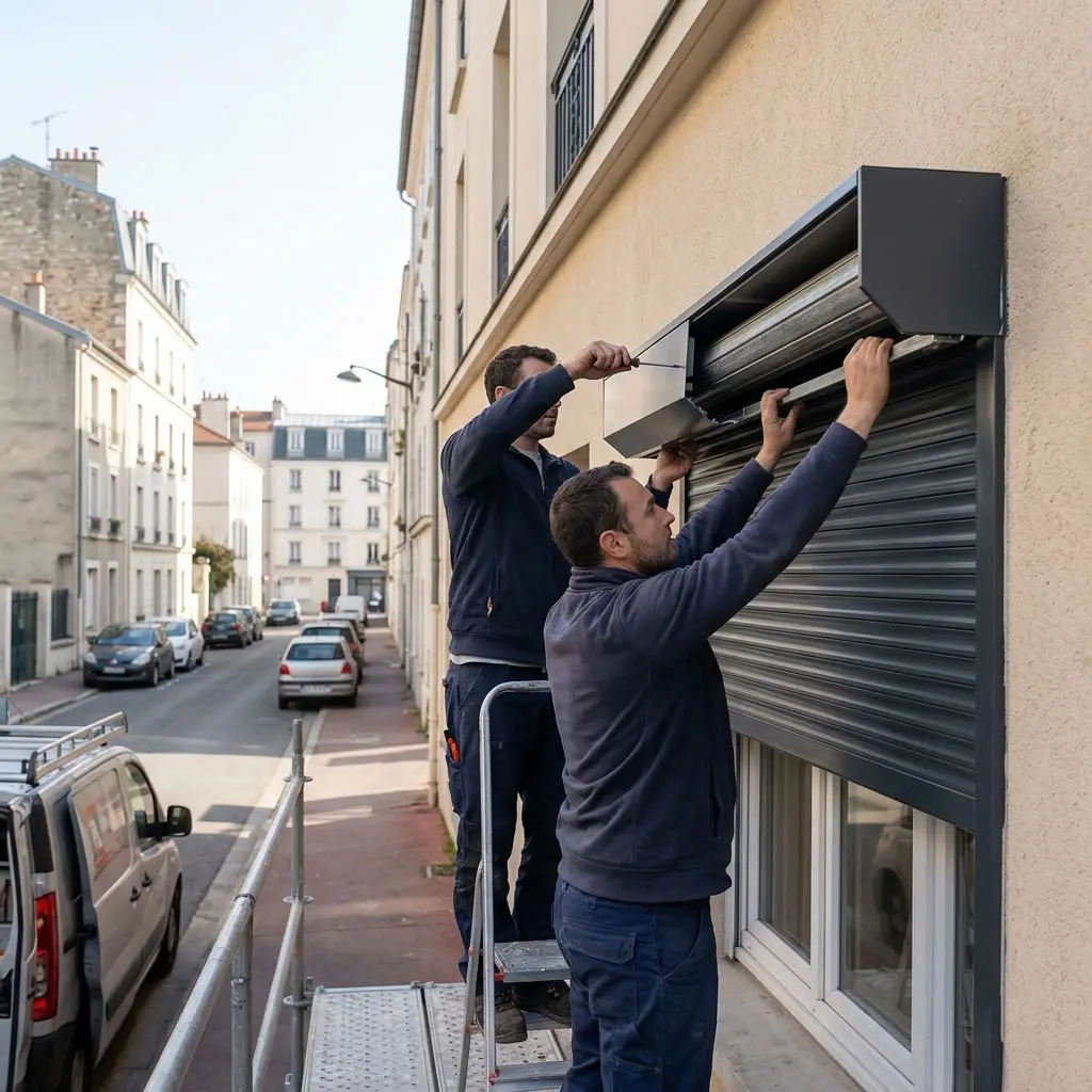 Bons gestes à adopter en cas de blocage de volet roulant dans votre maison à Puteaux
