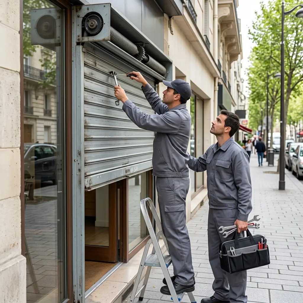 Volet roulant bloqué Puteaux (92800)