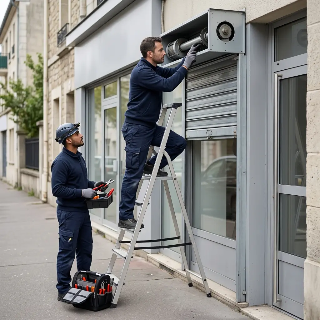 Volet roulant bloqué Bondy (93140)