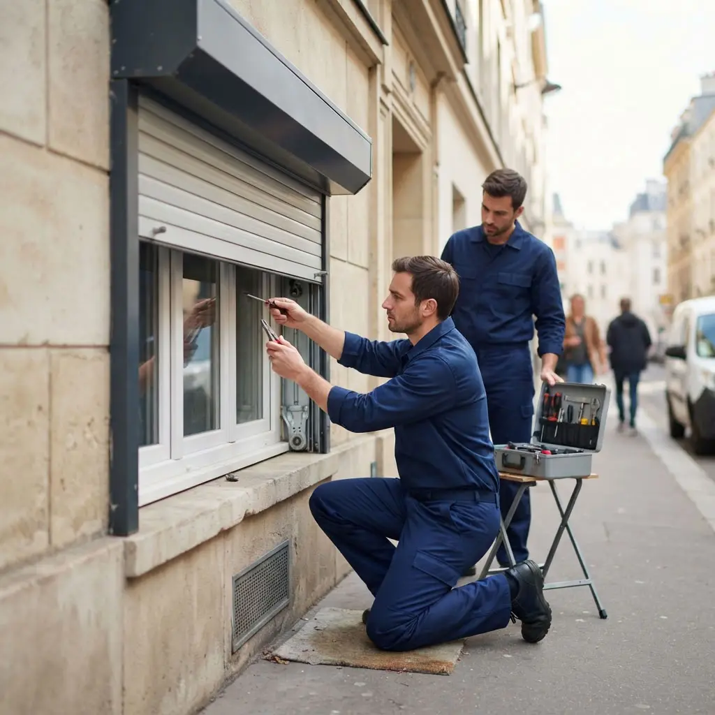 Volet roulant bloqué Saint-Denis (93210)