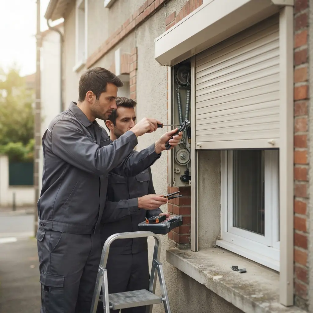 Choisissez l’expertise pour un volet roulant bloqué à Gagny