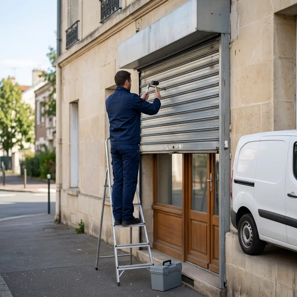 Volet roulant bloqué Tremblay-en-France (93290)