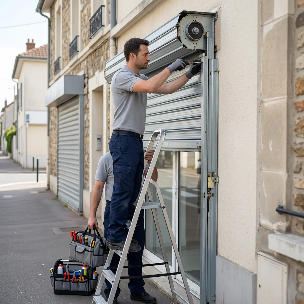 Volet roulant bloqué Arcueil (94110)