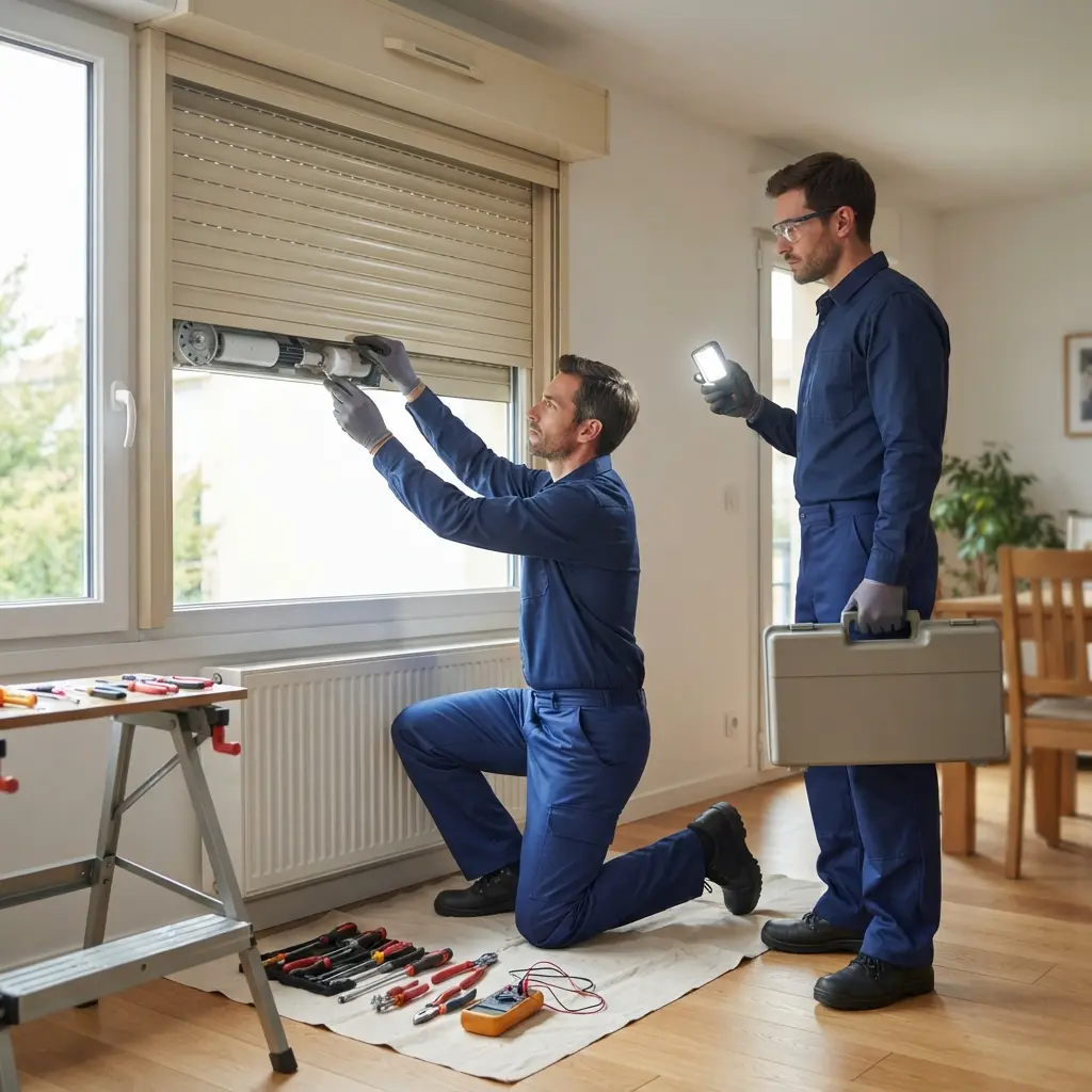 Notre approche pour remettre votre volet roulant en service