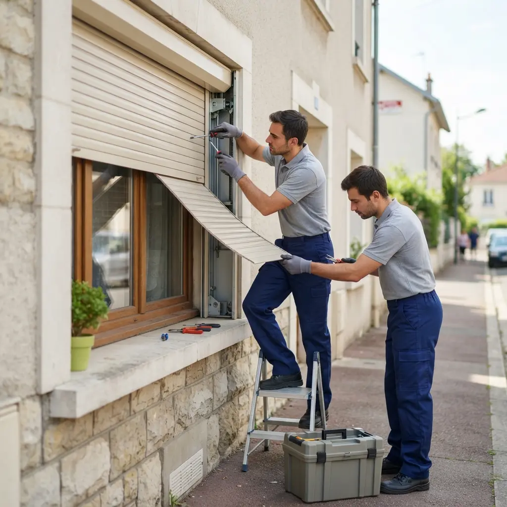 Préparer votre domicile face à un volet bloqué à Herblay-sur-Seine