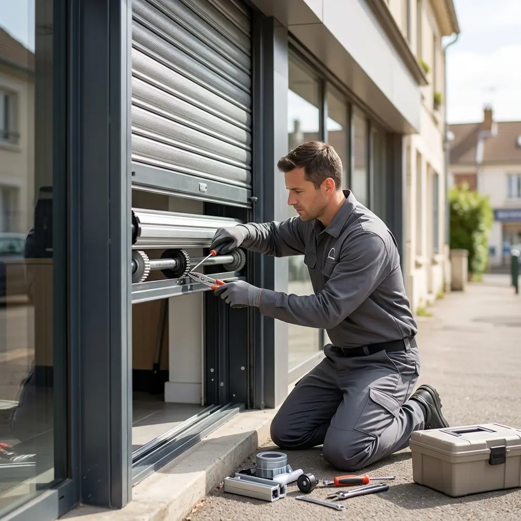 Notre méthode précise pour réparer un volet bloqué à Osny