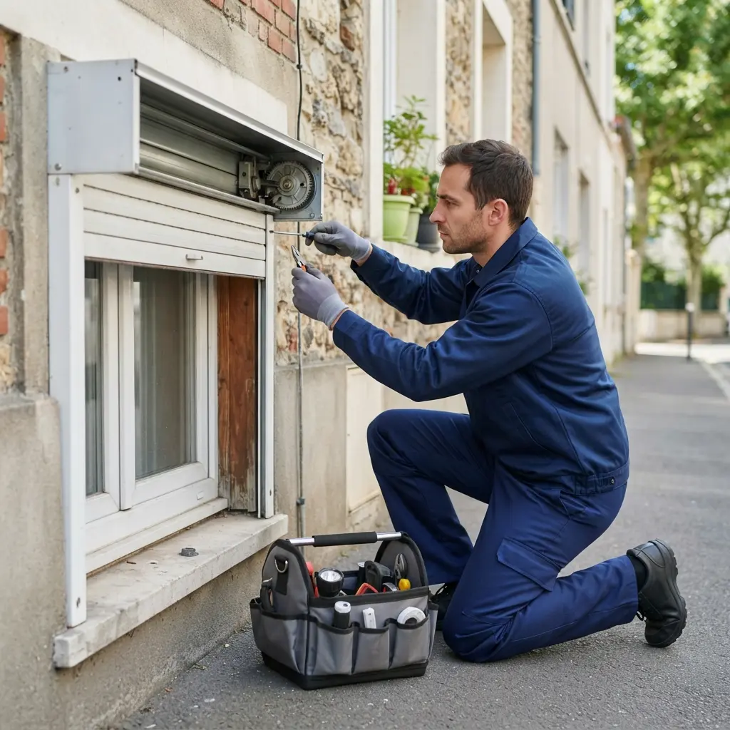 Volet roulant bloqué Bezons (95870)