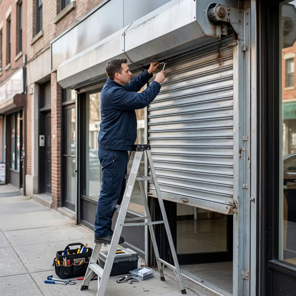 Rideau métallique : l'impact des vibrations sur la sécurité du local