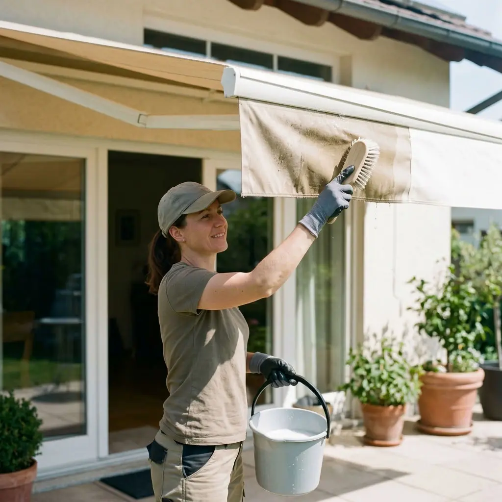Store banne : les astuces pour une toile propre et durable