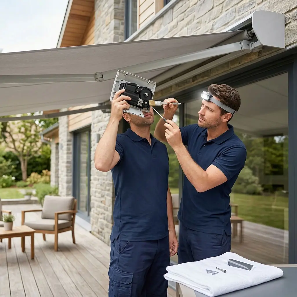 Store banne : quel entretien pour prolonger la vie du moteur ?